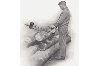 1930: Die erste Einmann-Motorsäge