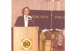1976: STIHL feiert 50 Jahre