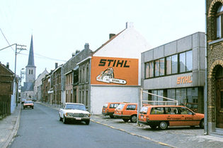1985: STIHL in Benelux und Ehrung für STIHL Logistik